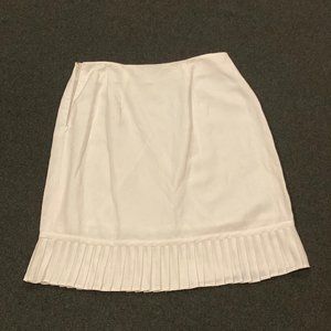 White Mini Skirt